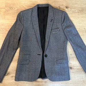 The Kooples Women’s Plaid Suit Blazer